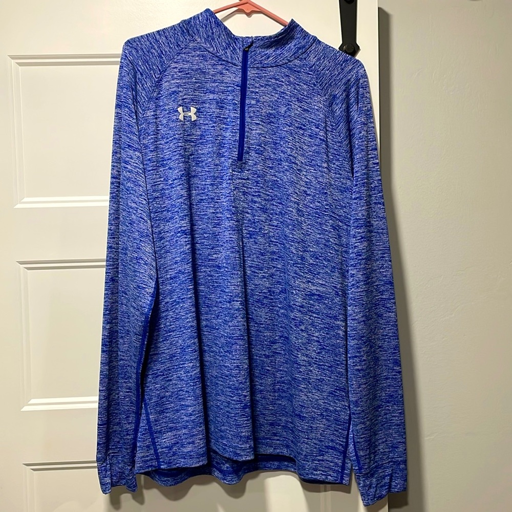 UA 3/4 zip mens pullover